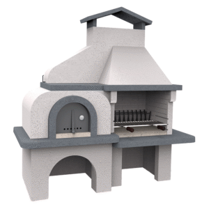 Edilmark Pizza-Party - Barbecue e forno in muratura a legno e carbone