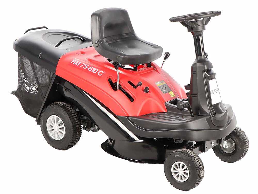 Geotech RM 75 610 C Trattorino tagliaerba mini rider Motore da 224cc Avviamento elettrico