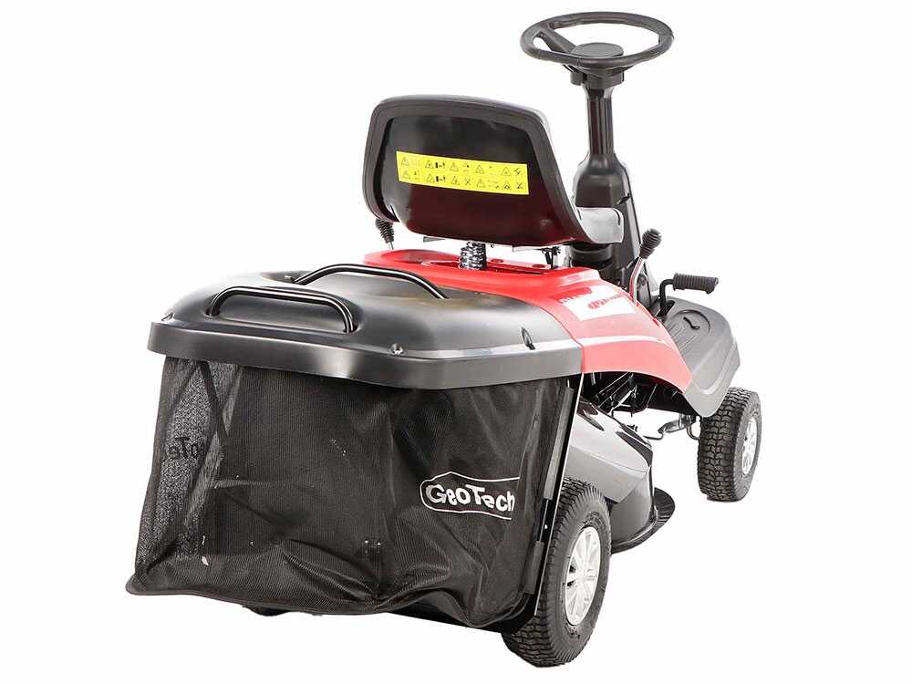 Geotech RM 75 610 C Trattorino tagliaerba mini rider Motore da 224cc Avviamento elettrico