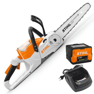 STIHL MSA 60 C B Set Elettrosega da taglio con batteria AK 20 36V 4Ah Barra carving da 30 cm