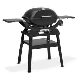 Weber Q2200N - Barbecue a gas con ripiani laterali e supporto multiuso